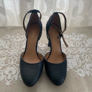 Brooks Brothers Navy Blue Heels